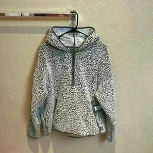 Eddie Bauer quarter zip hoodie jacket size 2XL (NWT)